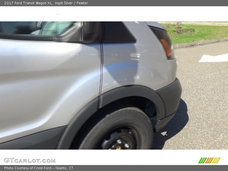 Ingot Silver / Pewter 2017 Ford Transit Wagon XL