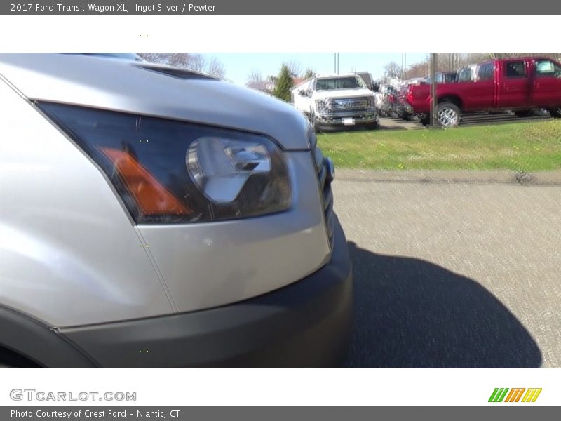 Ingot Silver / Pewter 2017 Ford Transit Wagon XL