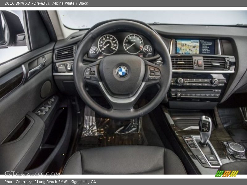 Alpine White / Black 2016 BMW X3 xDrive35i