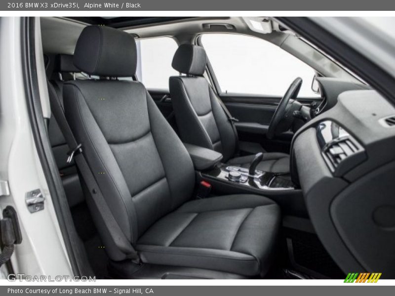Alpine White / Black 2016 BMW X3 xDrive35i