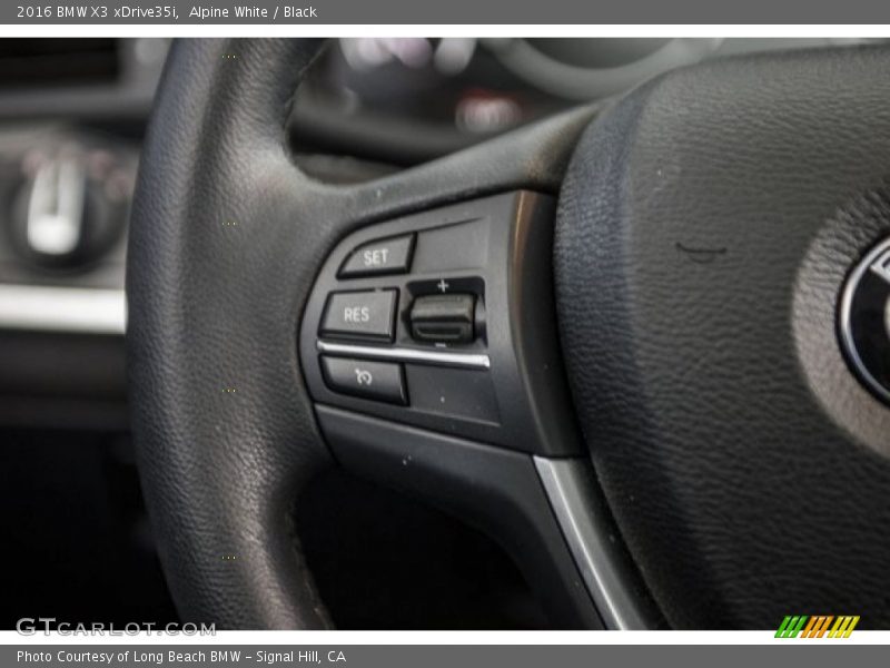 Alpine White / Black 2016 BMW X3 xDrive35i