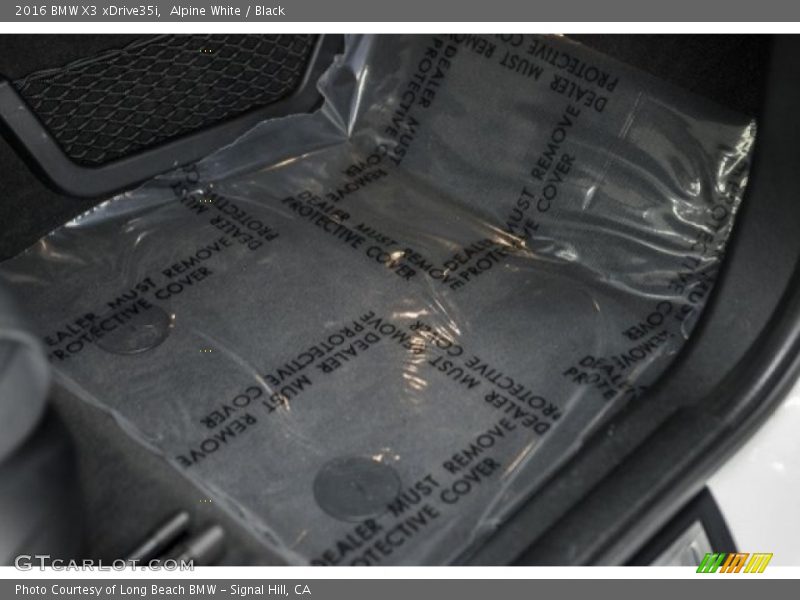 Alpine White / Black 2016 BMW X3 xDrive35i