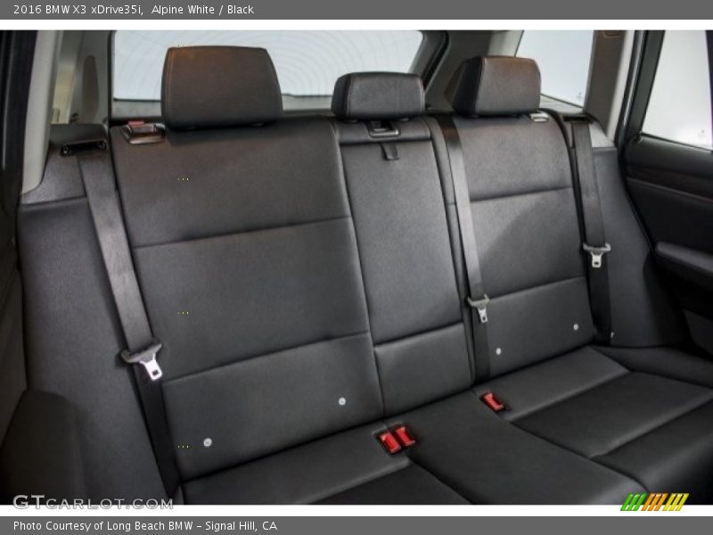 Alpine White / Black 2016 BMW X3 xDrive35i