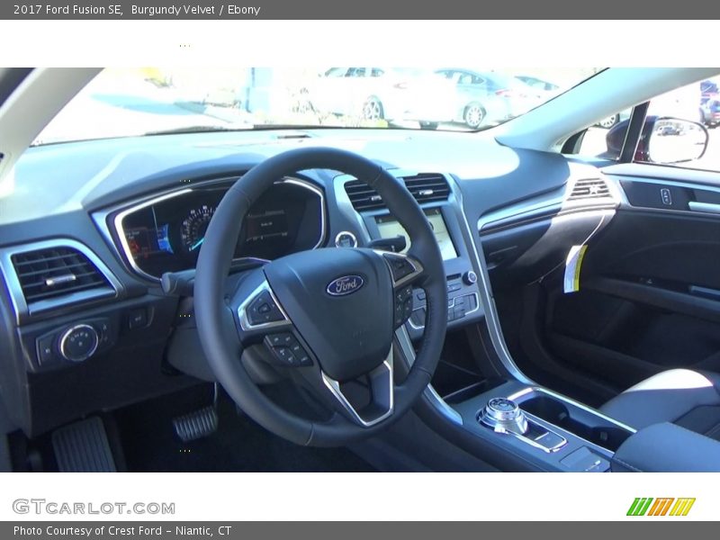 Burgundy Velvet / Ebony 2017 Ford Fusion SE
