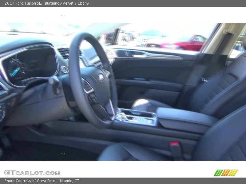 Burgundy Velvet / Ebony 2017 Ford Fusion SE
