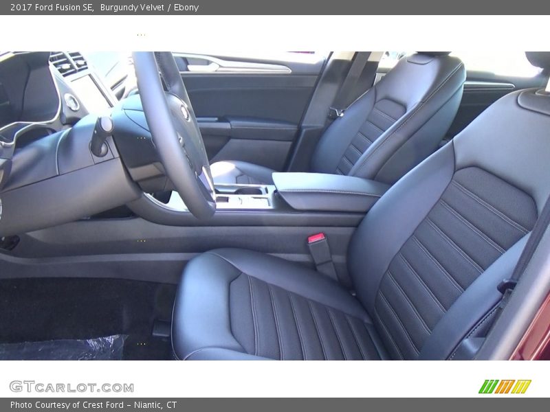 Burgundy Velvet / Ebony 2017 Ford Fusion SE