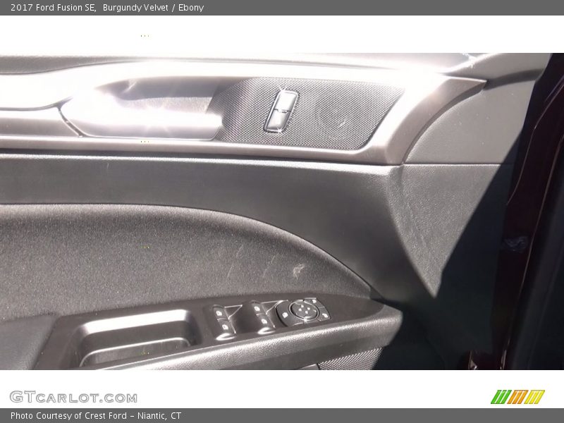 Burgundy Velvet / Ebony 2017 Ford Fusion SE