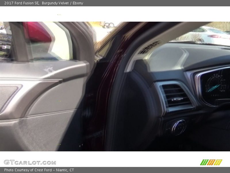 Burgundy Velvet / Ebony 2017 Ford Fusion SE
