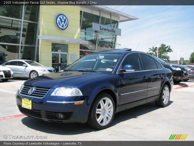 Shadow Blue Metallic / Grey 2005 Volkswagen Passat GLX Sedan