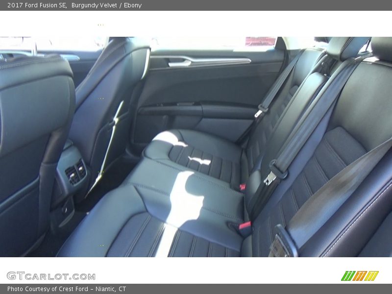 Burgundy Velvet / Ebony 2017 Ford Fusion SE