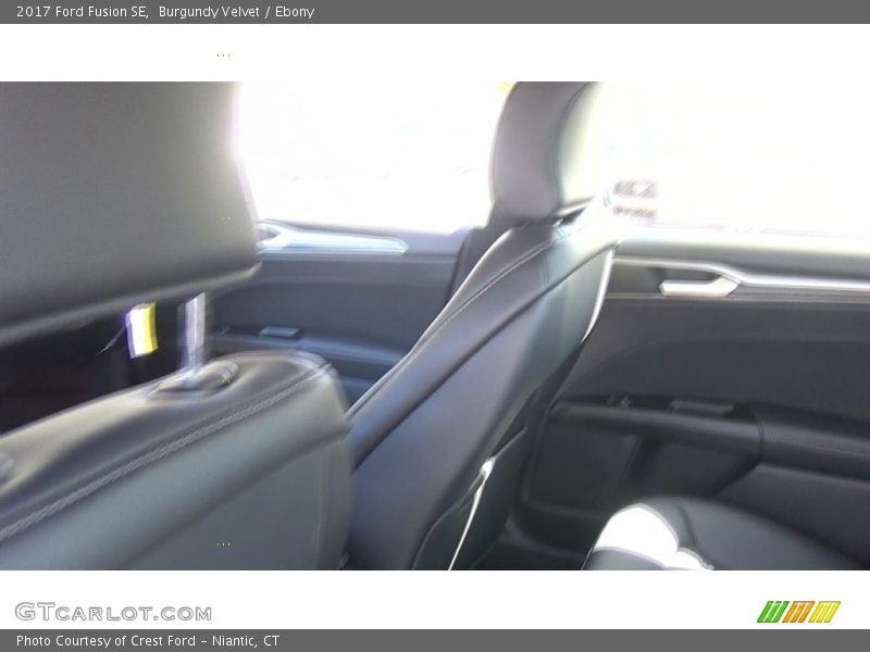 Burgundy Velvet / Ebony 2017 Ford Fusion SE