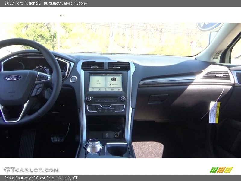 Burgundy Velvet / Ebony 2017 Ford Fusion SE
