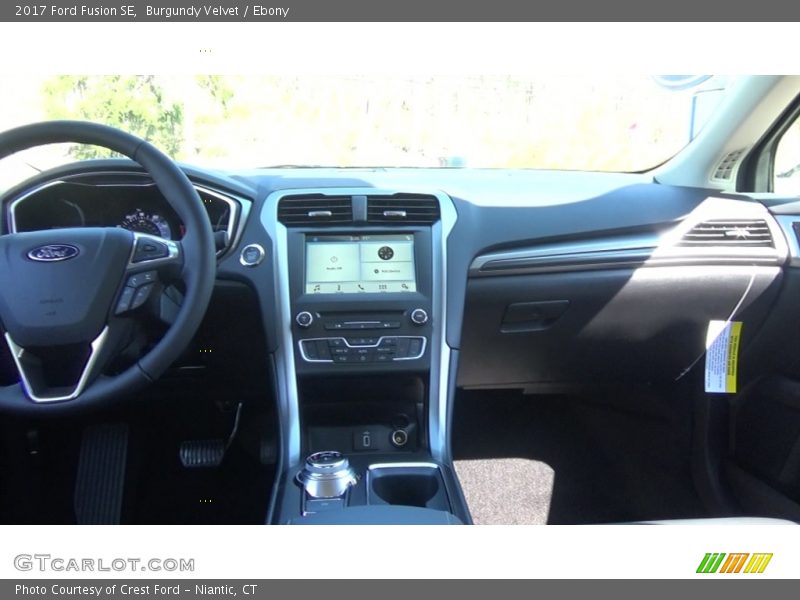 Burgundy Velvet / Ebony 2017 Ford Fusion SE