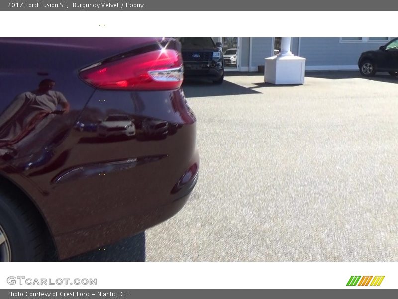 Burgundy Velvet / Ebony 2017 Ford Fusion SE