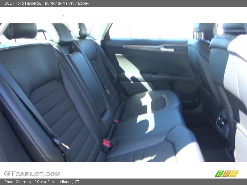 Burgundy Velvet / Ebony 2017 Ford Fusion SE