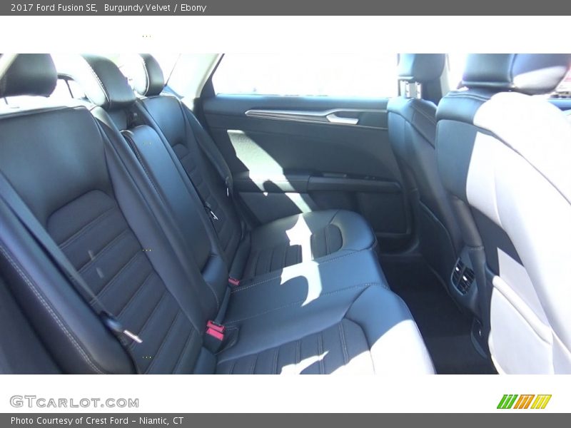 Burgundy Velvet / Ebony 2017 Ford Fusion SE