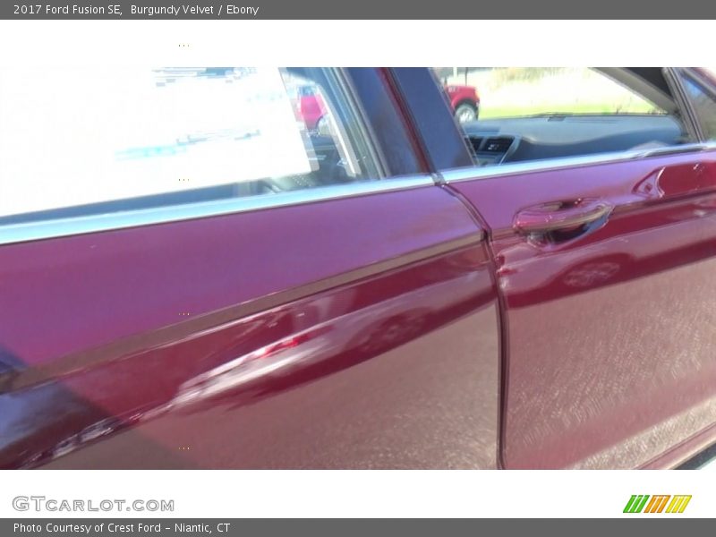 Burgundy Velvet / Ebony 2017 Ford Fusion SE