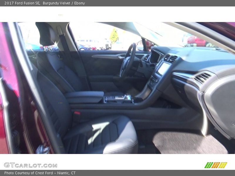 Burgundy Velvet / Ebony 2017 Ford Fusion SE