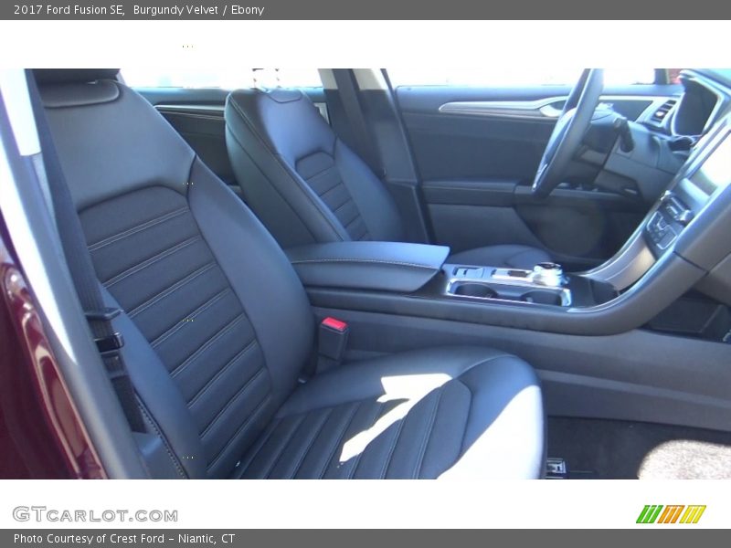 Burgundy Velvet / Ebony 2017 Ford Fusion SE