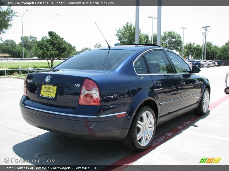 Shadow Blue Metallic / Grey 2005 Volkswagen Passat GLX Sedan