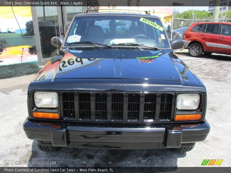 Black / Agate 2001 Jeep Cherokee Sport 4x4