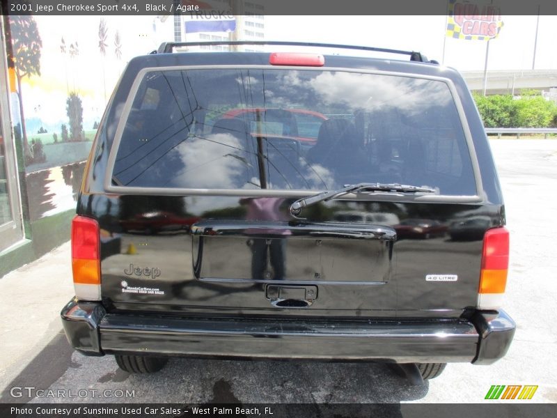 Black / Agate 2001 Jeep Cherokee Sport 4x4