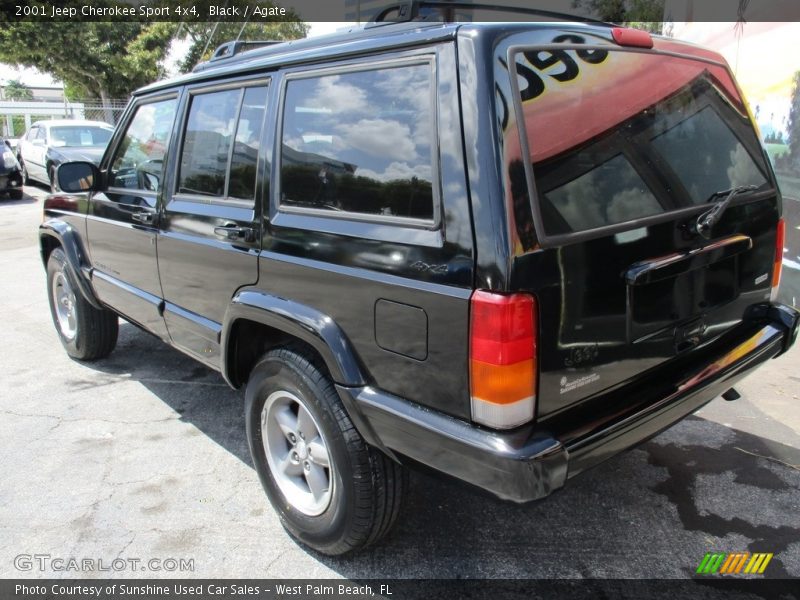 Black / Agate 2001 Jeep Cherokee Sport 4x4