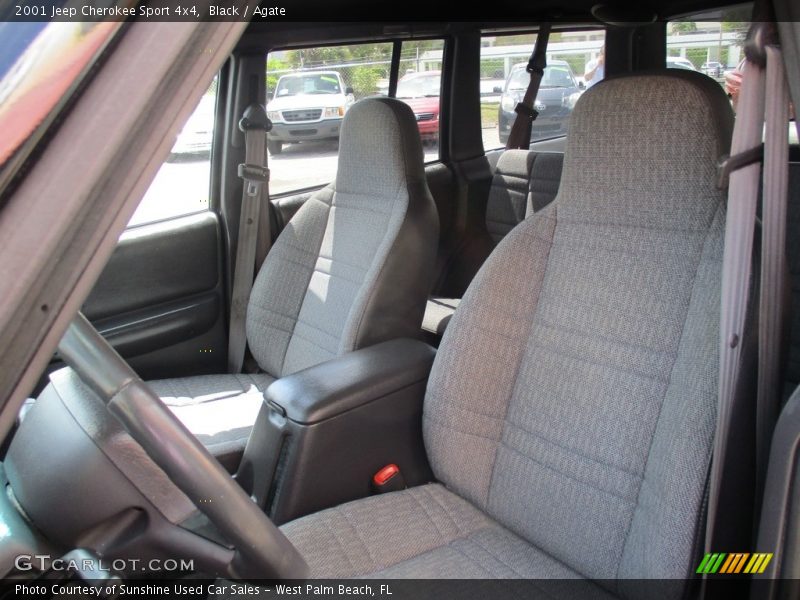 Black / Agate 2001 Jeep Cherokee Sport 4x4