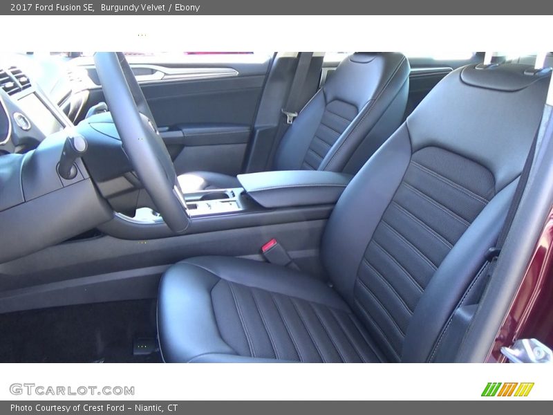 Burgundy Velvet / Ebony 2017 Ford Fusion SE