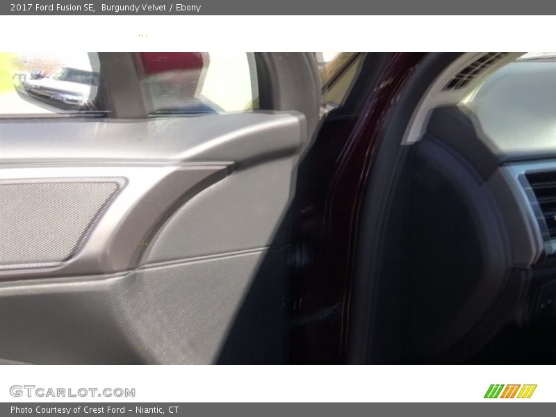 Burgundy Velvet / Ebony 2017 Ford Fusion SE