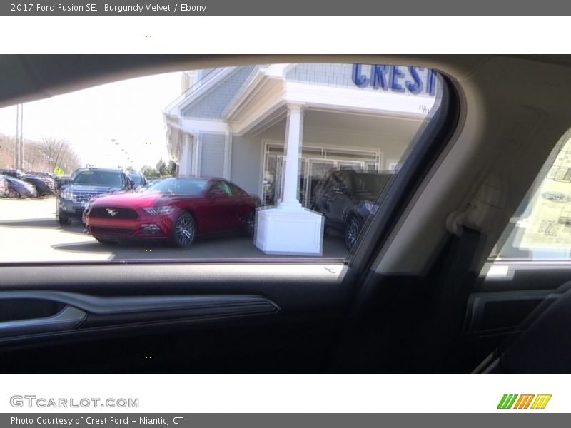 Burgundy Velvet / Ebony 2017 Ford Fusion SE