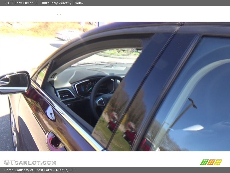 Burgundy Velvet / Ebony 2017 Ford Fusion SE