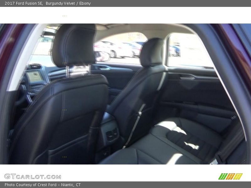 Burgundy Velvet / Ebony 2017 Ford Fusion SE