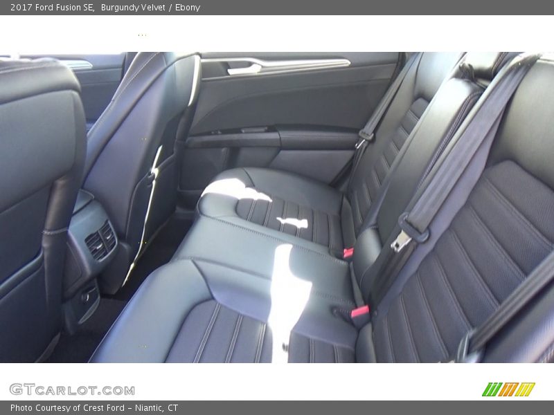 Burgundy Velvet / Ebony 2017 Ford Fusion SE
