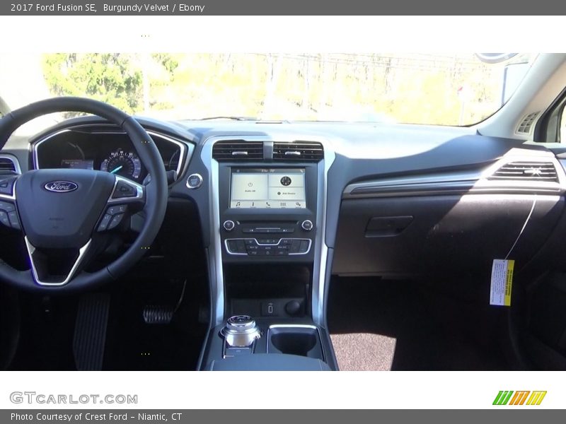 Burgundy Velvet / Ebony 2017 Ford Fusion SE