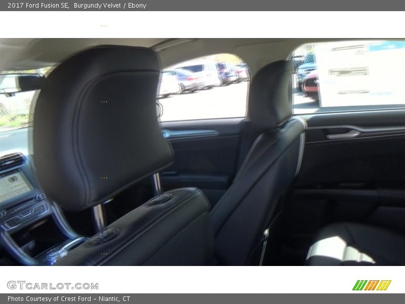 Burgundy Velvet / Ebony 2017 Ford Fusion SE