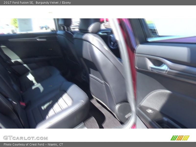 Burgundy Velvet / Ebony 2017 Ford Fusion SE