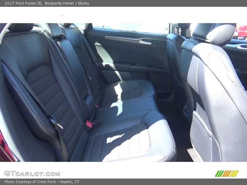 Burgundy Velvet / Ebony 2017 Ford Fusion SE