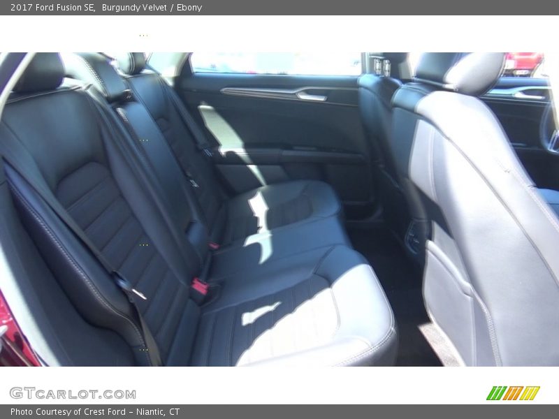 Burgundy Velvet / Ebony 2017 Ford Fusion SE