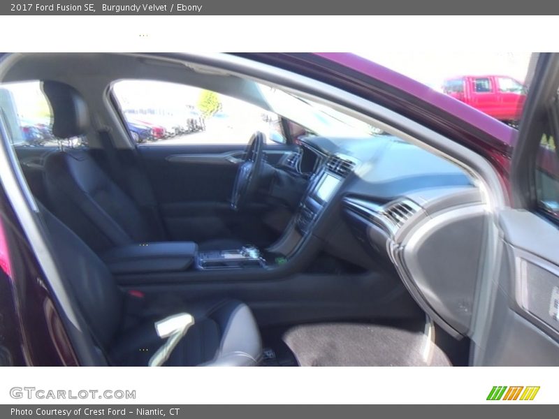 Burgundy Velvet / Ebony 2017 Ford Fusion SE