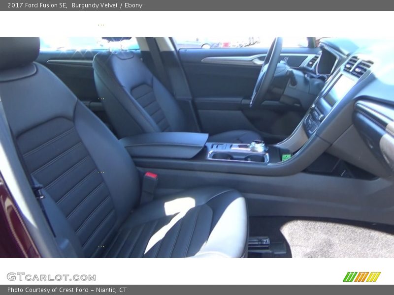 Burgundy Velvet / Ebony 2017 Ford Fusion SE