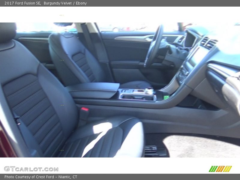 Burgundy Velvet / Ebony 2017 Ford Fusion SE