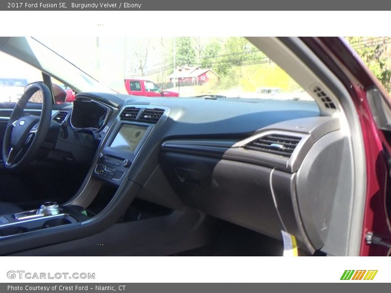Burgundy Velvet / Ebony 2017 Ford Fusion SE