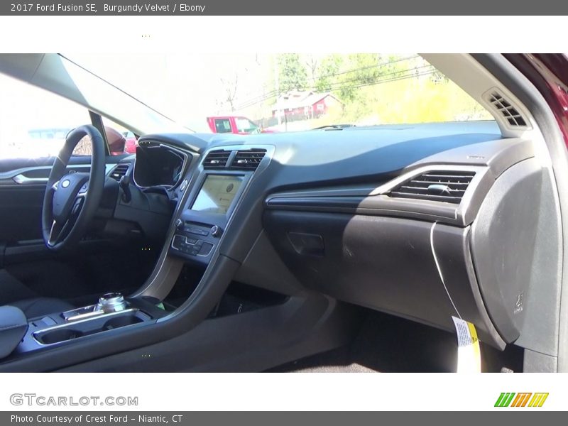 Burgundy Velvet / Ebony 2017 Ford Fusion SE