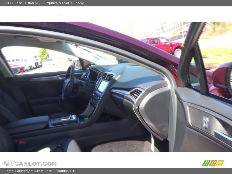Burgundy Velvet / Ebony 2017 Ford Fusion SE