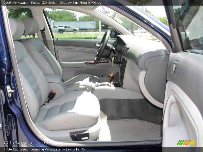 Shadow Blue Metallic / Grey 2005 Volkswagen Passat GLX Sedan