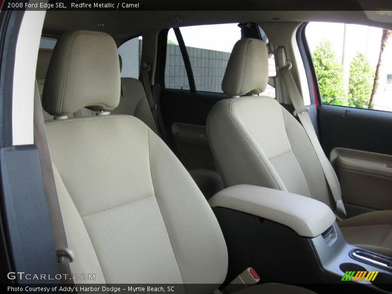 Redfire Metallic / Camel 2008 Ford Edge SEL