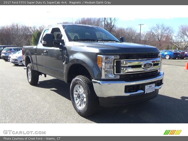 Magnetic / Medium Earth Gray 2017 Ford F350 Super Duty XL SuperCab 4x4