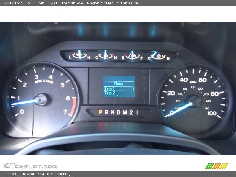 Magnetic / Medium Earth Gray 2017 Ford F350 Super Duty XL SuperCab 4x4