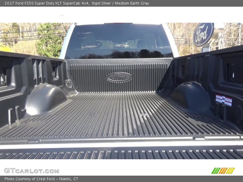 Ingot Silver / Medium Earth Gray 2017 Ford F350 Super Duty XLT SuperCab 4x4